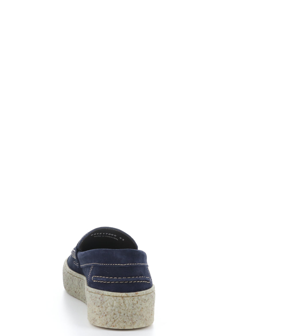 ROEL517FLY NAVY Round Toe Shoes