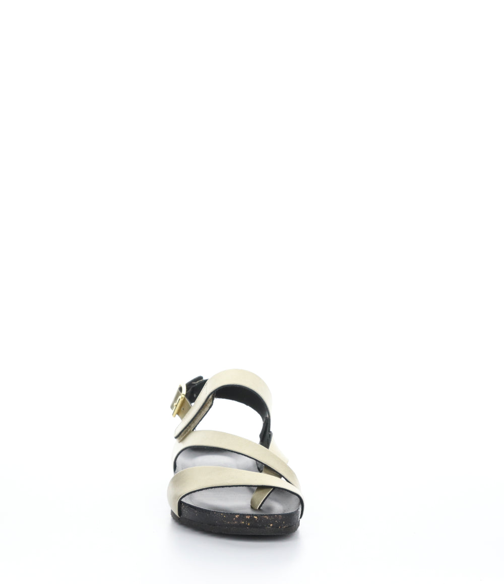 SARA GOLD Strappy Sandals