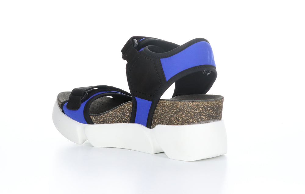 SIGO727FLY Stretch/Cupido Blue/Black Velcro Sandals