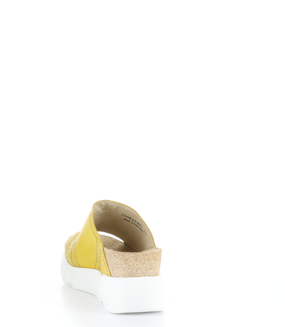 SIVE866FLY BRIGHT YELLOW Round Toe Shoes