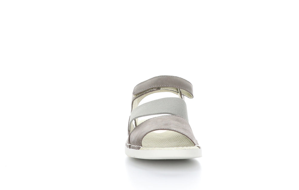 TIAN636SOF Grey Velcro Sandals