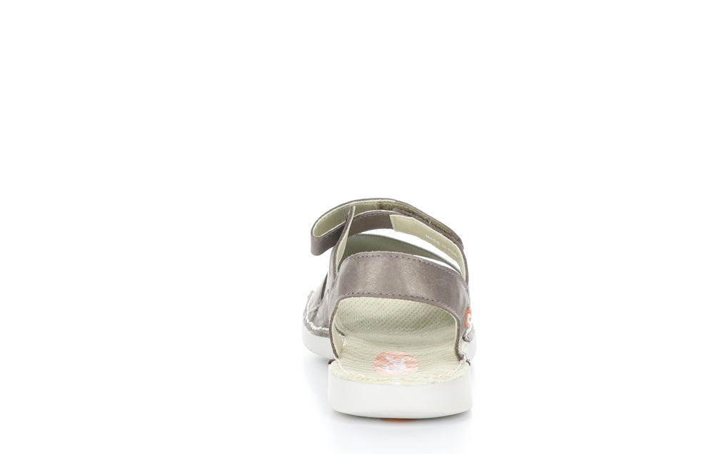 TIAN636SOF Grey Velcro Sandals