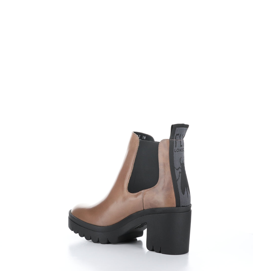 TOPE520FLY Rose Round Toe Ankle Boots