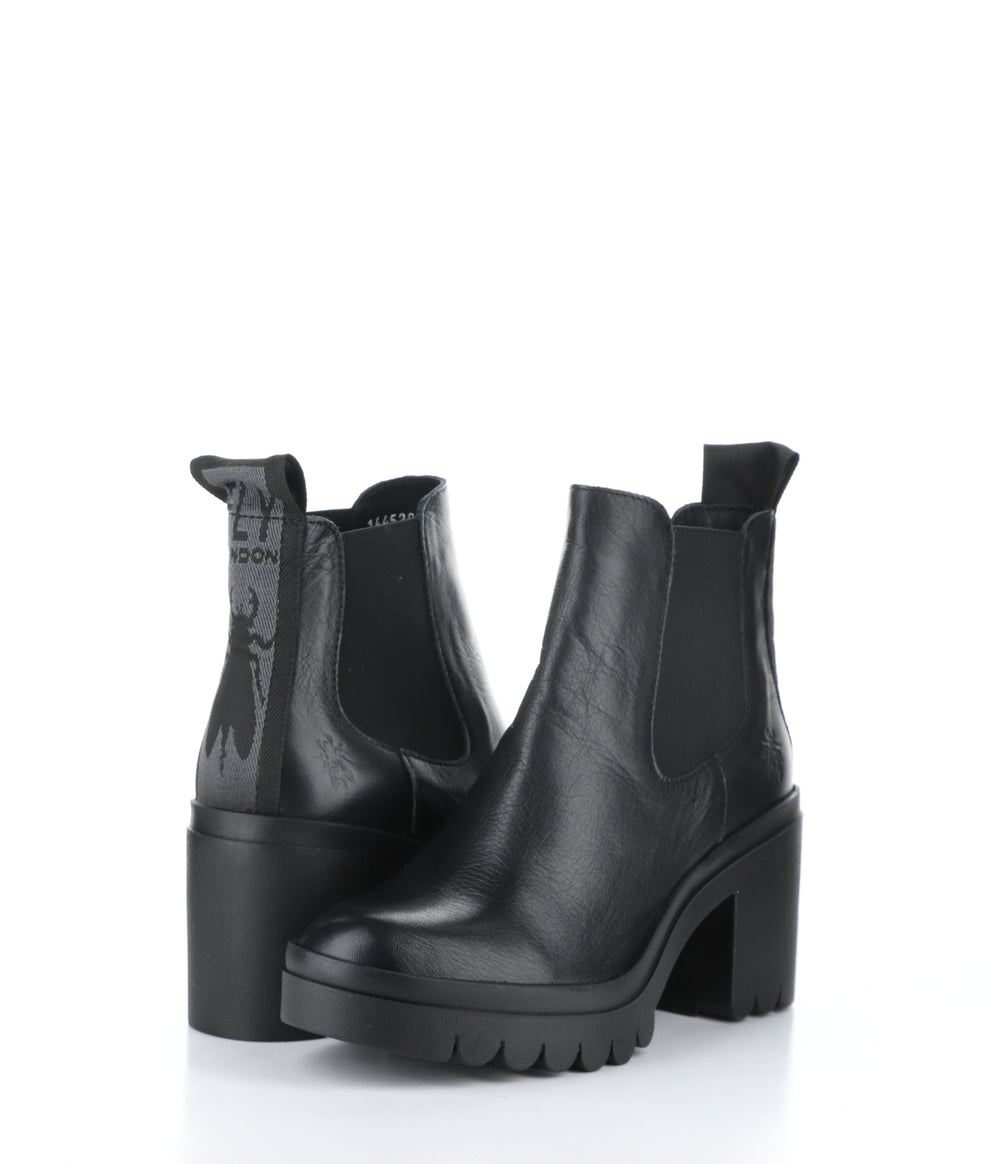 TOPE520FLY 013 BLACK Elasticated Boots