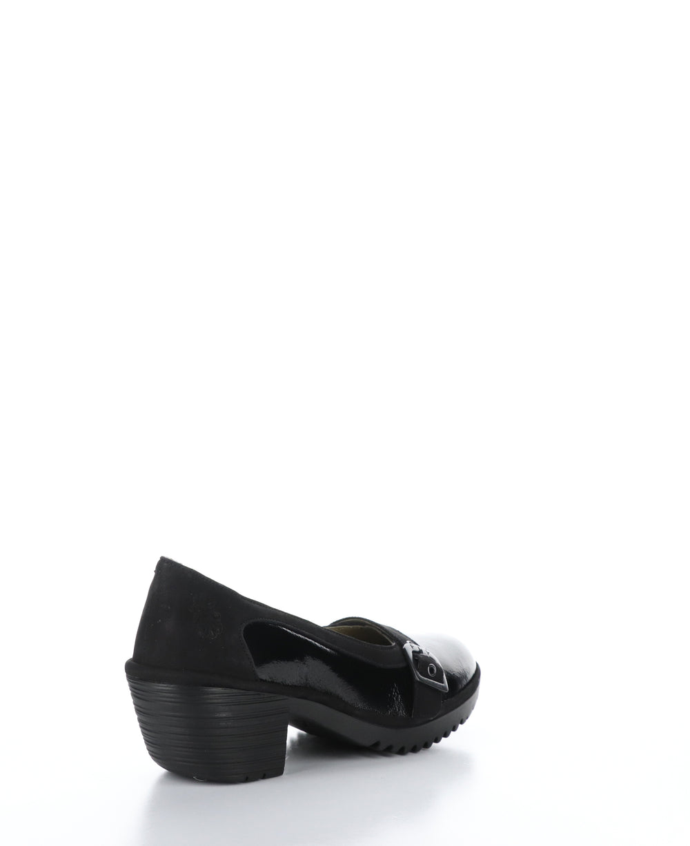 WASB343FLY Black Round Toe Shoes