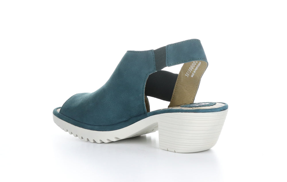 WILY300FLY Cupido Teal Open Toe Sandals