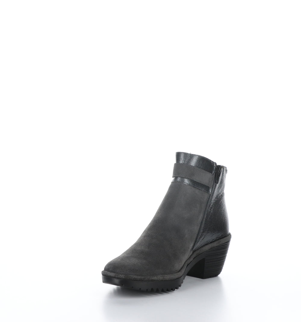 WISP342FLY Diesel/Graphite Zip Up Ankle Boots
