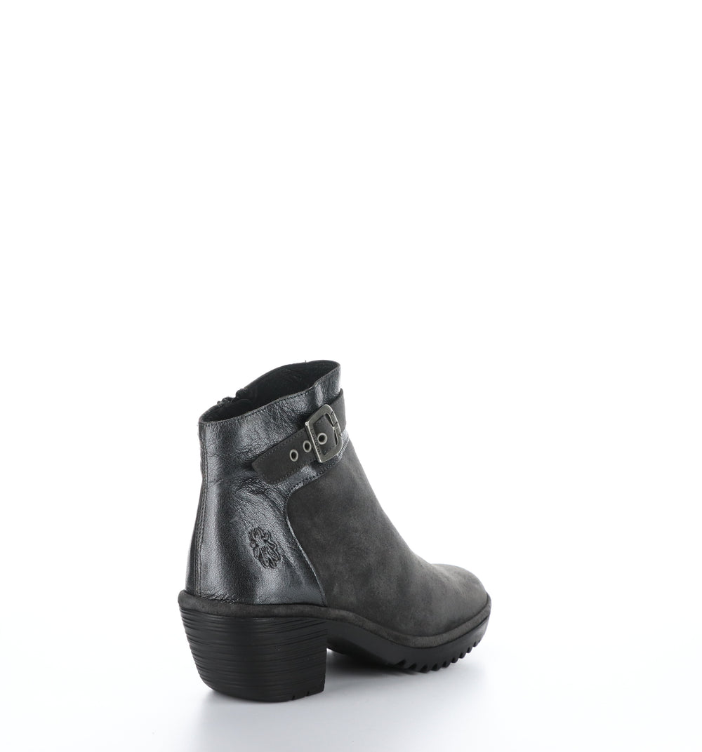 WISP342FLY Diesel/Graphite Zip Up Ankle Boots