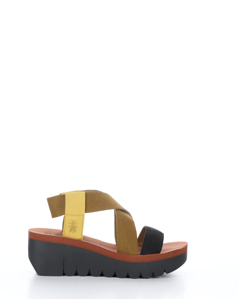 YABY922FLY 002 BUMBLEBEE/CAMBLK Elasticated Sandals