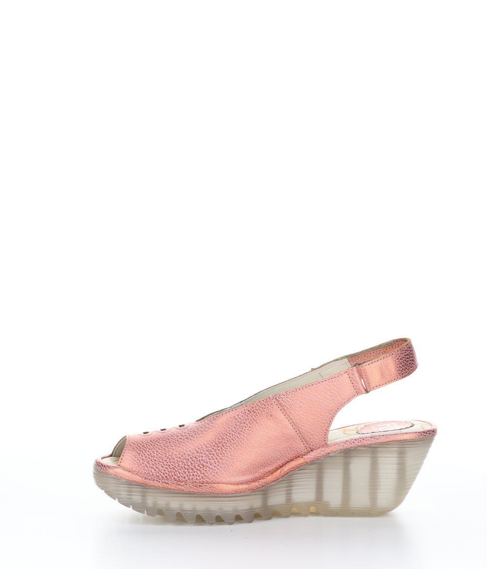 YEAY387FLY SALMON Round Toe Shoes