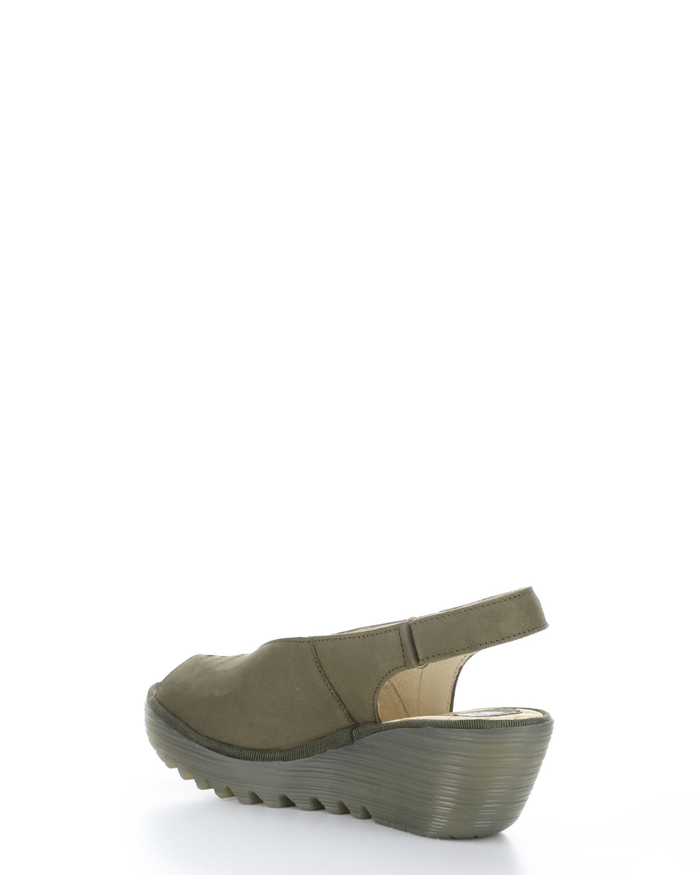 YEAY387FLY 005 KHAKI Velcro Sandals