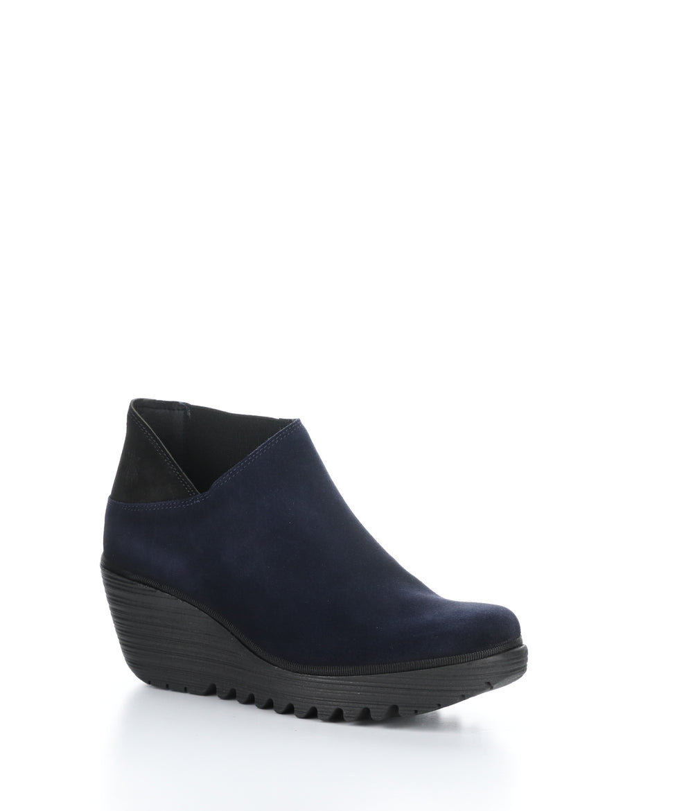 YEGO400FLY 004 NAVY/BLACK Elasticated Boots