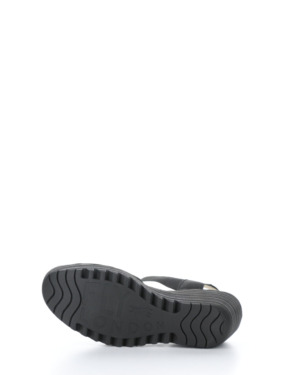 YIKO414FLY 000 BLACK Elasticated Sandals